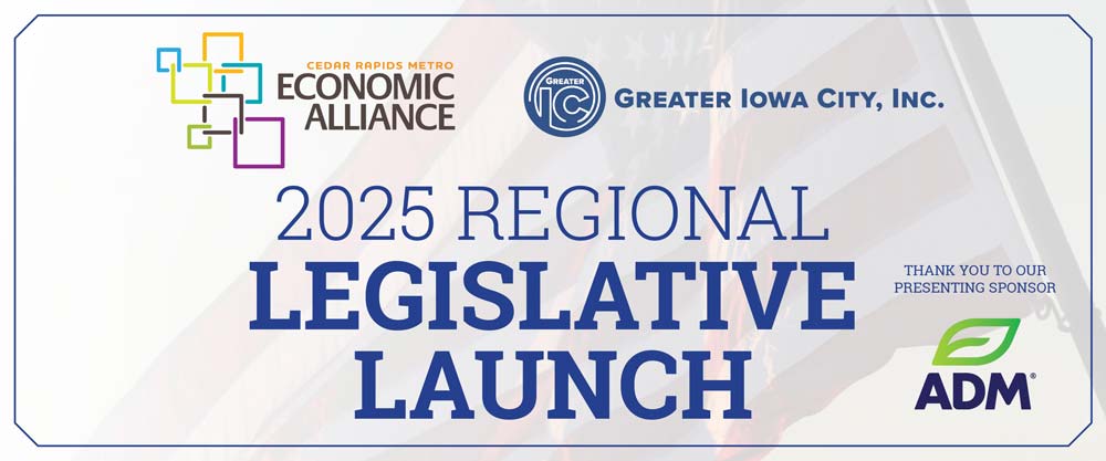 2025 Regional Legislative Launch in Iowa City-Cedar Rapids